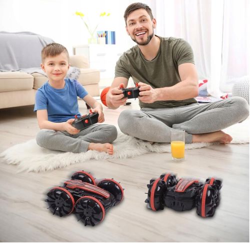 AUTO RC AMFIBIA PŁYWAJĄCY SAMOCHÓD ZDALNIE STEROWANY PILOT + OPASKA NA GEST na Arena.pl