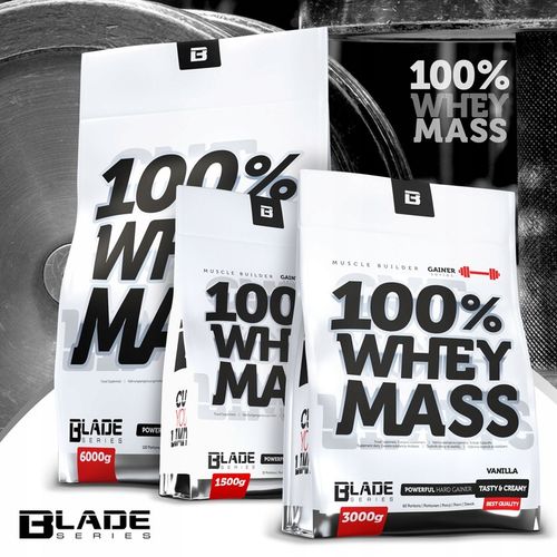 HI TEC BLADE 100% Whey Mass 3000g MASA GAINER na Arena.pl