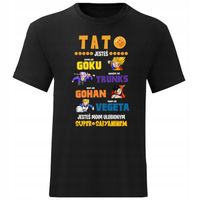 KOSZULKA MĘSKA DRAGON BALL DLA TATY PREZENT XL