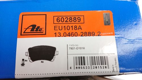 KLOCKI HAM TYL AUDI A8 03- ATE na Arena.pl