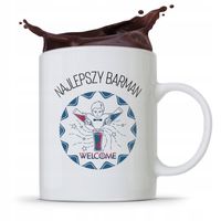 Kubek Prezent Dla Barmana Barmanki Najlepszy Z Nadrukiem Ze Zdjęciem