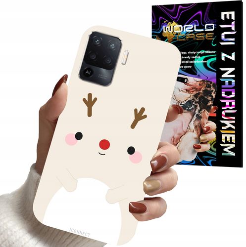 ETUI CASE DO OPPO RENO 5 LITE A94 4G - ŚWIĄTECZNE RENIFER MIKOŁAJ ŚWIĘTA na Arena.pl