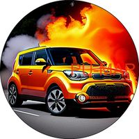 Opłatek na tort KIA Samochód Auto Logo Tekst Gratis