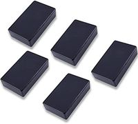 Zyyini Zestaw Wodoszczelnych Pudełek Czarne 5 sztuk 10 x 6 x 2.5 cm