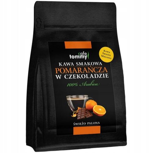 Tommy Cafe Kawa Smakowa Mielona Czekolada Pomarańcza 250g na Arena.pl
