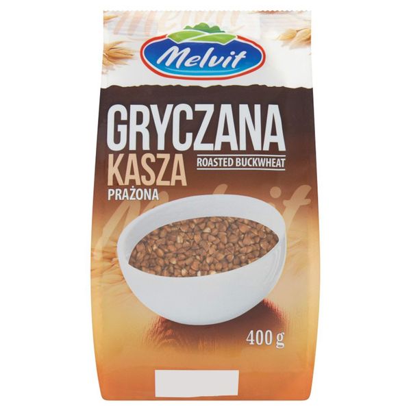 Melvit Kasza gryczana prażona 400 g zdjęcie 1