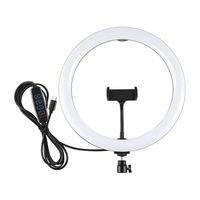 lampa pierścieniowa z uchwytem na telefon puluz
