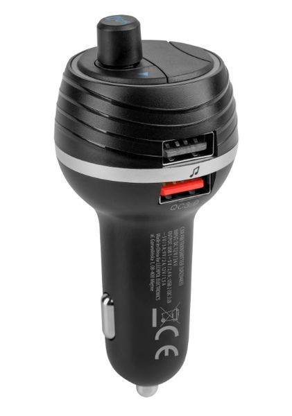 Transmiter Samochodowy BT 5.0 2x USB SD Ładowarka zdjęcie 5