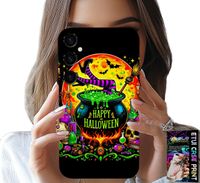 ETUI DO SAMSUNG GALAXY S24 - WIEDŹMA KOCIOŁEK RÓŻDŻKA HALLOWEEN SZKŁO