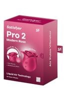 stymulator łechtaczki z falą ciśnienia satisfyer pro 2 modern rose
