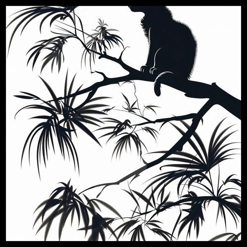 Plakat 40x40cm Na Gałęzi na Arena.pl