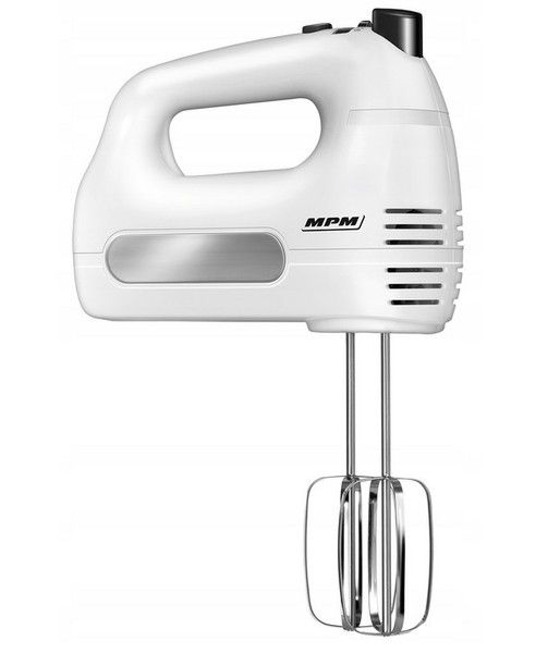 Solidny Mikser Ręczny MPM Robot Kuchenny 300W Chromowane Mieszadła zdjęcie 2