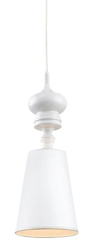 Lampa wisząca queen 1 biała na Arena.pl