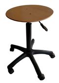 Taboret warsztatowy stołek laboratoryjny obrotowy niski