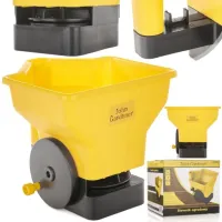 SIEWNIK RĘCZNY OGRODOWY ROZSIEWACZ DO NASION TRAWY NAWOZU SOLI PIASKU