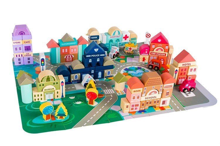 Klocki drewniane - miasto zdjęcie 9