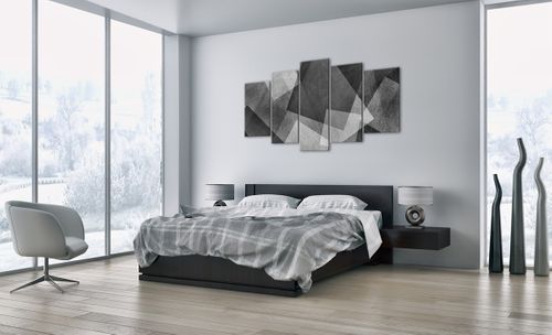 Obraz Na Płótnie - Kompozycja Modern - 160X85 Cm - Ea160X85-3996 na Arena.pl