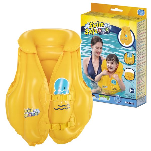 BESTWAY Kamizelka dmuchana do pływania dla dzieci zdjęcie 1