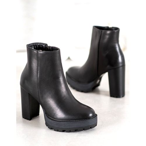 Czarne Botki Na Platformie r.36 na Arena.pl
