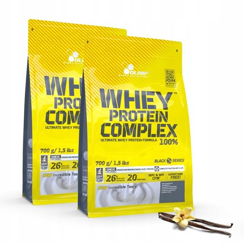 OLIMP WHEY PROTEIN COMPLEX 100% 2x700g BIAŁKO WPC na Arena.pl