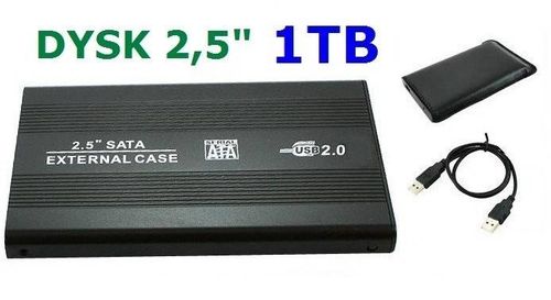 DYSK PRZENOŚNY 2,5 USB 2.0 1TB na Arena.pl