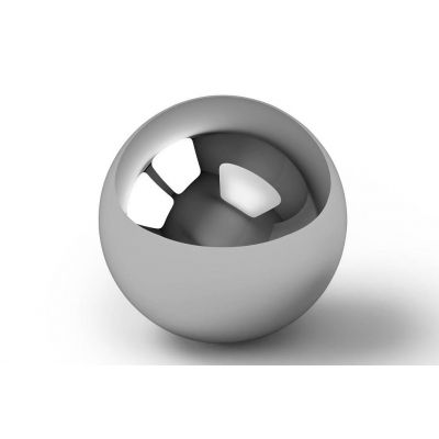 Srebrna stalowa kula 38 Glamour na Arena.pl