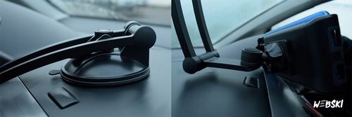 UCHWYT NA TELEFON TABLET DO SAMOCHODU SZYBA KOKPIT na Arena.pl