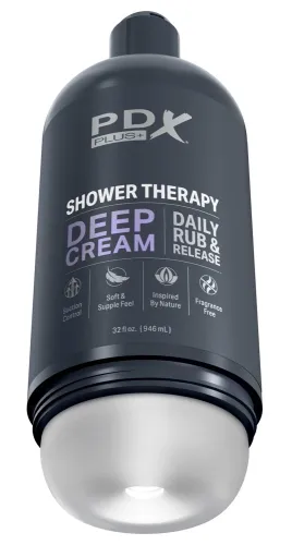 pdx plus shower therapy deep cream - dyskretny model  20,7 cm na Arena.pl