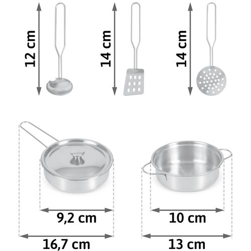 Przybory kuchenne do zabawy 5 szt na Arena.pl