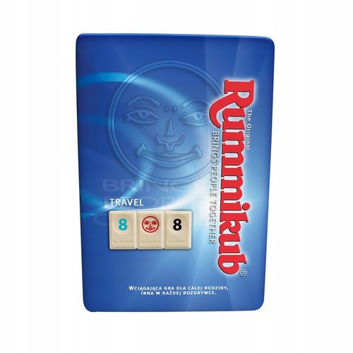 Gra Rummikub Travel Tin - wersja podróżna w metalowym pudełku na Arena.pl