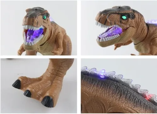 INTERAKTYWNY DINOZAUR ZDALNIE STEROWANY ROBOT LED na Arena.pl