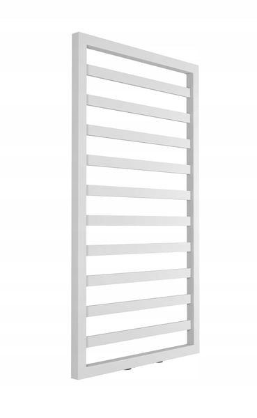 **Grzejnik łazienkowy MELY 1240x530 633W **BIAŁY** zdjęcie 1