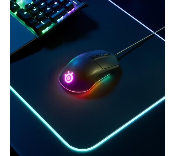 Mysz SteelSeries Rival 3 GAMING RGB USB Przewodowa zdjęcie 11