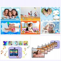 APARAT FOTOGRAFICZNY DLA DZIECI CYFROWY NATYCHMIASTOWY Z DRUKARKĄ +32GB
