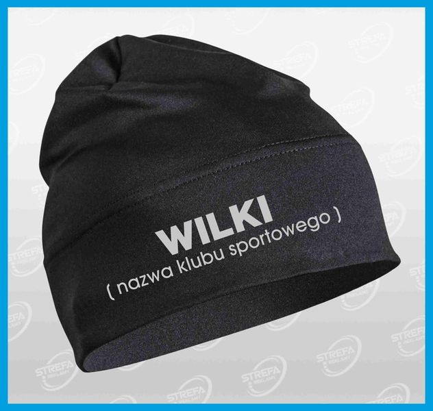 Czapka termoaktywna- DOWOLNY NAPIS zdjęcie 5