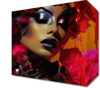 Obraz 20x20cm Kwiecista Diva