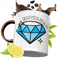 Kubek Bordowy Dla Dentysty Na Urodziny Prezent Z Nadrukiem Ze Zdjęciem