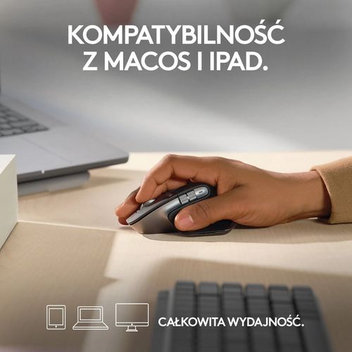 Myszka bezprzewodowa Logitech MX Master 3S For Mac sensor laserowy na Arena.pl