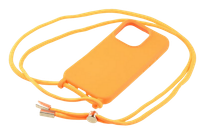 Etui ze sznurkiem RCK do Apple iPhone 16 Pro Max pomarańczowy
