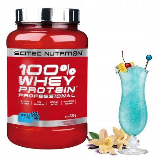 SCITEC 100% Whey Protein Professional 920g BIAŁKO na Arena.pl