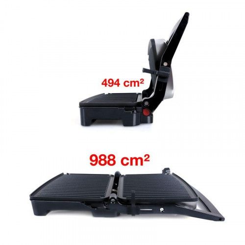 GRILL KONTAKTOWY ELDOM 2000W ANTYADHEZYJNY Z REGULACJĄ TEMPERATURY na Arena.pl