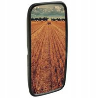 Lusterko 350x175mm do ciągnika wózka widłowego koparki z metalowa obejma