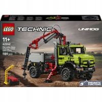 LEGO Technic 42242 Mercedes-Benz Unimog U 5023 z dźwigiem KLOCKI NA PREZENT