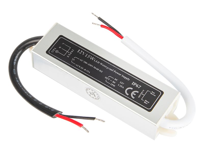 Zasilacz do systemów LED 12V/ 1,25A 15W zdjęcie 1