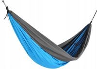 Hamak Ogrodowy Turystyczny z Moskitierą Podróżny Survival Biwak 270x140cm