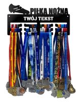 Wieszak na medale PIŁKA NOŻNA twoje imię dowolny tekst 61.3