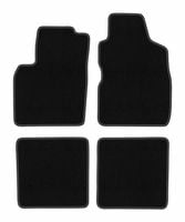 Dywaniki welurowe czarne Fiat Panda II 2002-2010 Hatchback