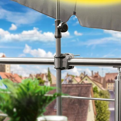 Uchwyt na FLAGĘ Parasol Balkonowy do Poręczy na Balustradę BEZ WIERCENIA na Arena.pl