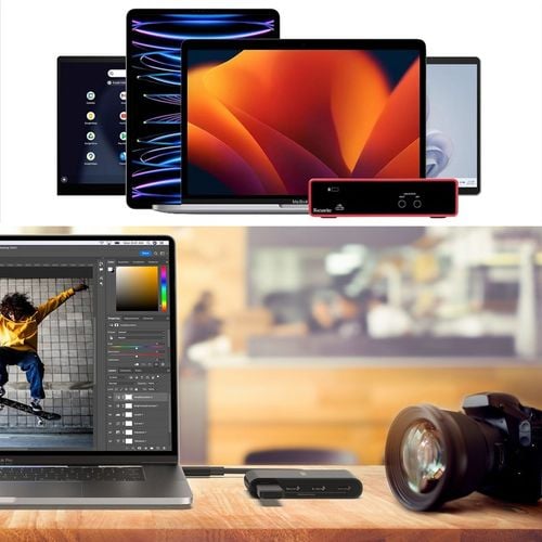 Stacja, hub USB-C do laptopa Belkin AVC018, USB-C 3.2 gen2 na 4 porty USB-C na Arena.pl