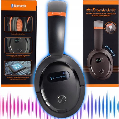 SŁUCHAWKI NAUSZNIKI OCHRONNE RADIO, BLUETOOTH 5,3 TELEFON HANDS-FREE TACTIX na Arena.pl